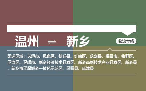 溫州到新鄉(xiāng)開發(fā)區(qū)物流專線